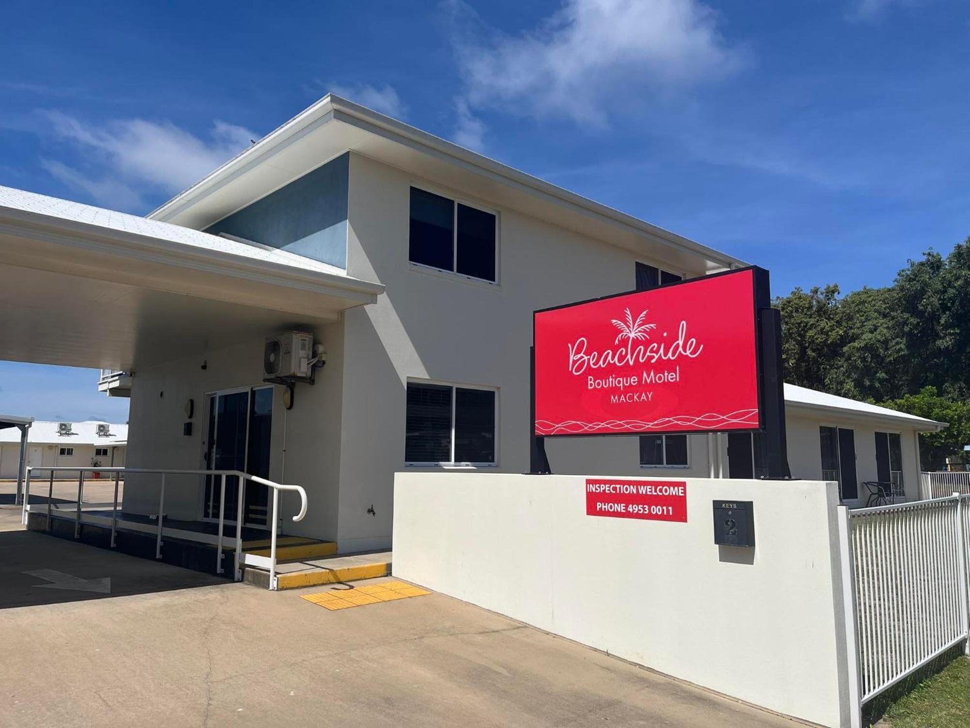 Beachside Boutique Motel Mackay Eksteriør bilde